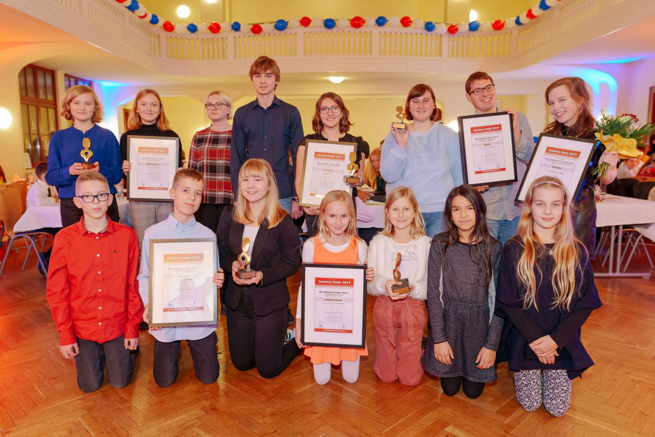 Goldene Feder 2019 in Sachsen-Anhalt verliehen