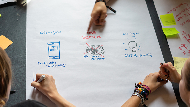 Informationskompetenz von jungen Menschen stärken