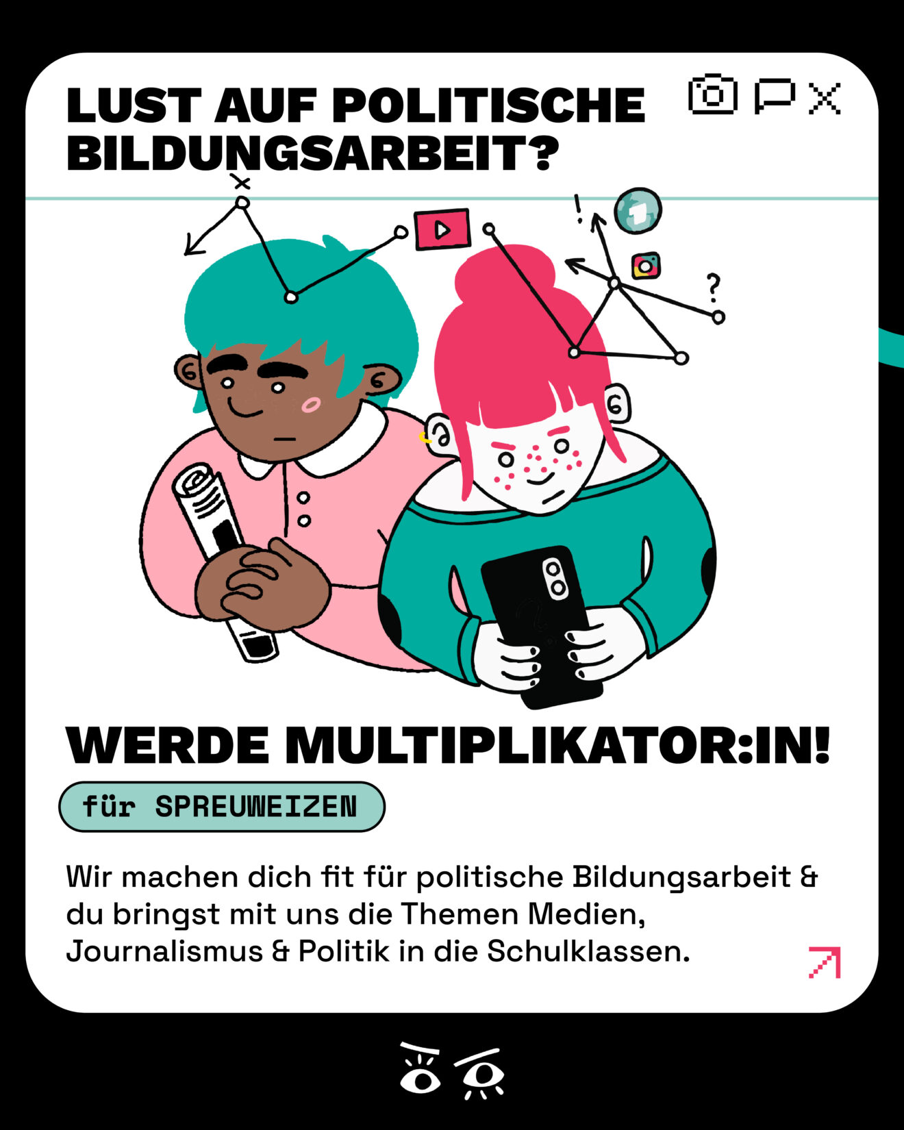 SPREUWEIZEN sucht Studis für politische Bildungsarbeit 