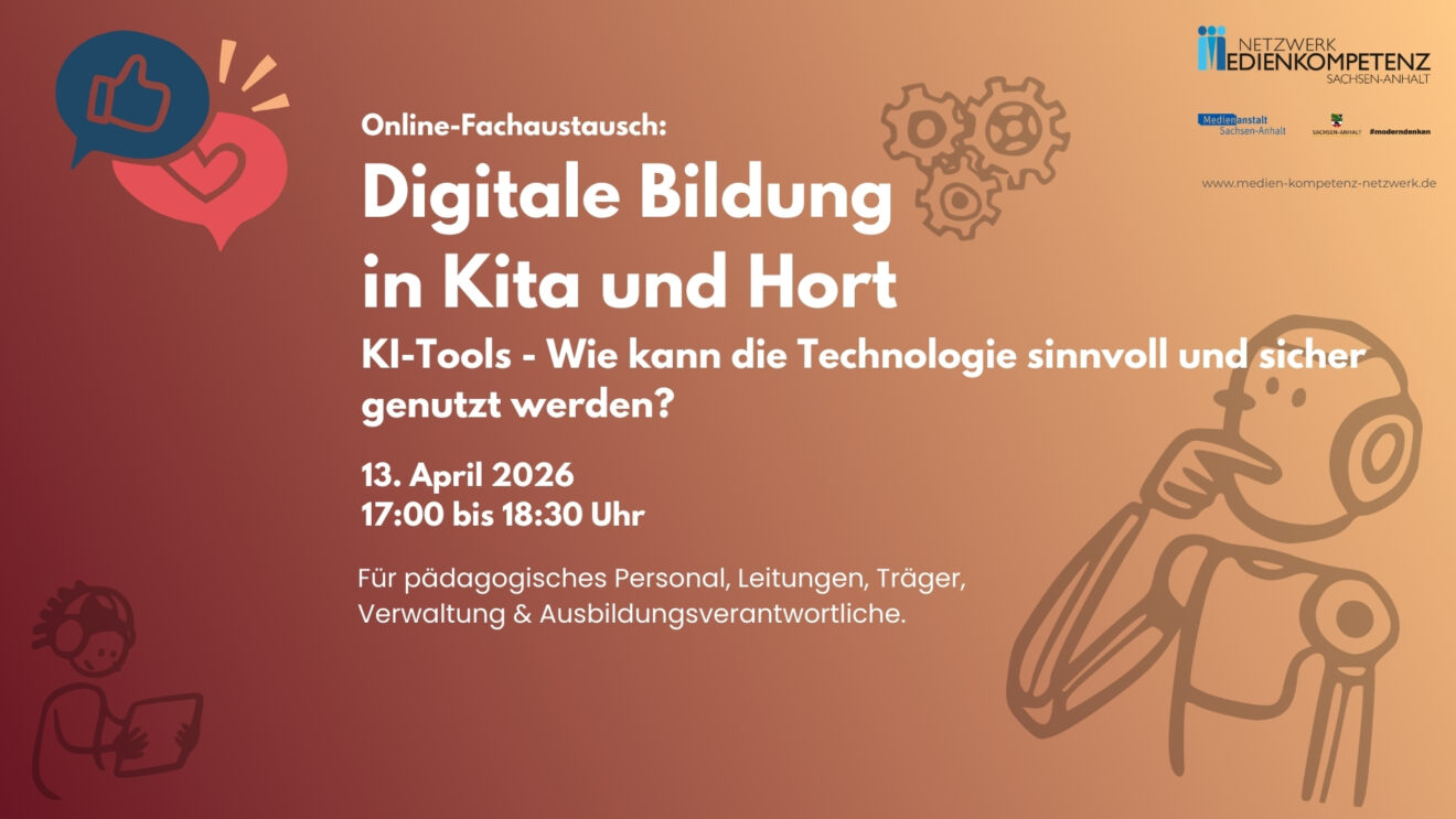 Online-Fachaustausch: Digitale Bildung in Kita und Hort